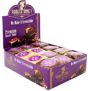 Pamela Anne's Premium Classic Fudge Assorted Flavors 2oz 24ct